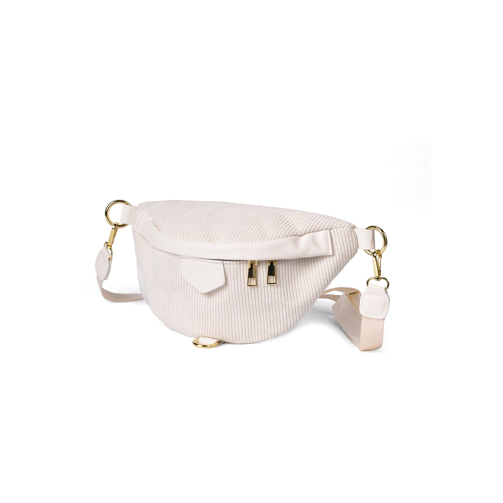 Banane Velours Côtelé | Chic & Pratique | Bandoulière Ajustable