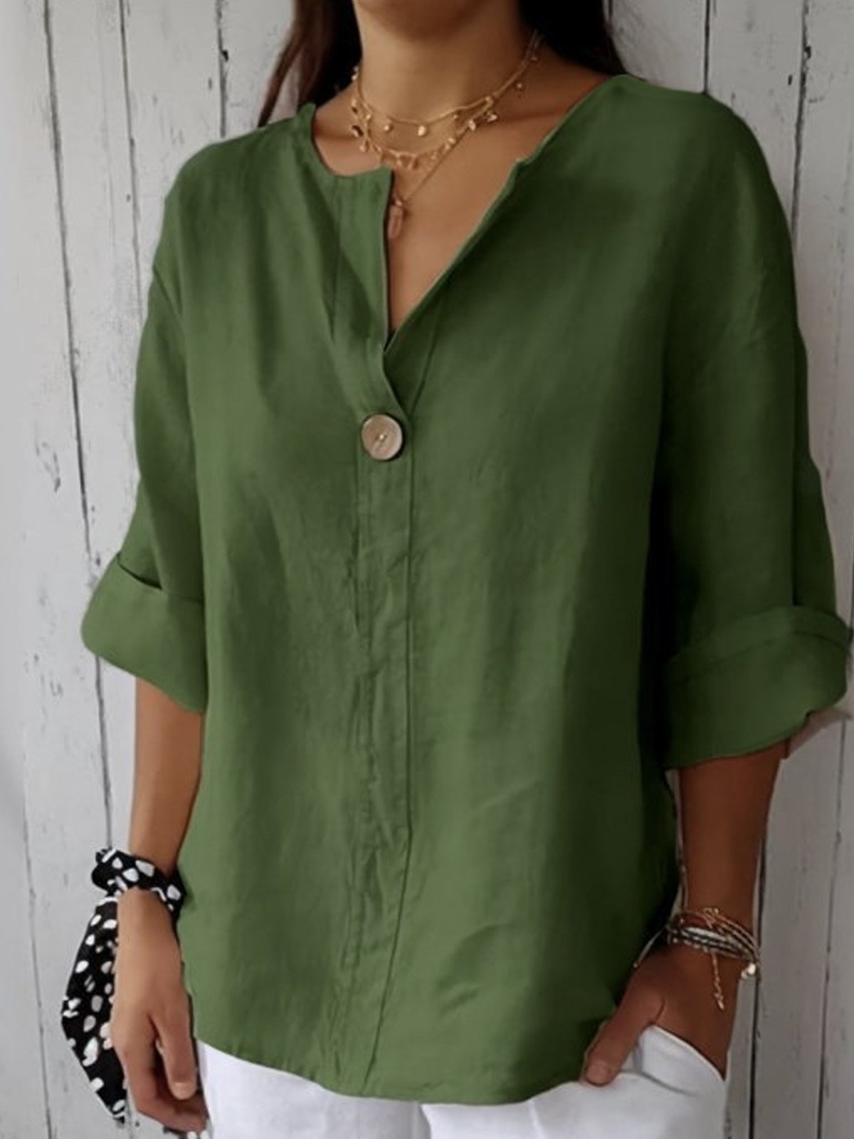 Blouse Femme en Lin | Confortable | Légère & Élégante