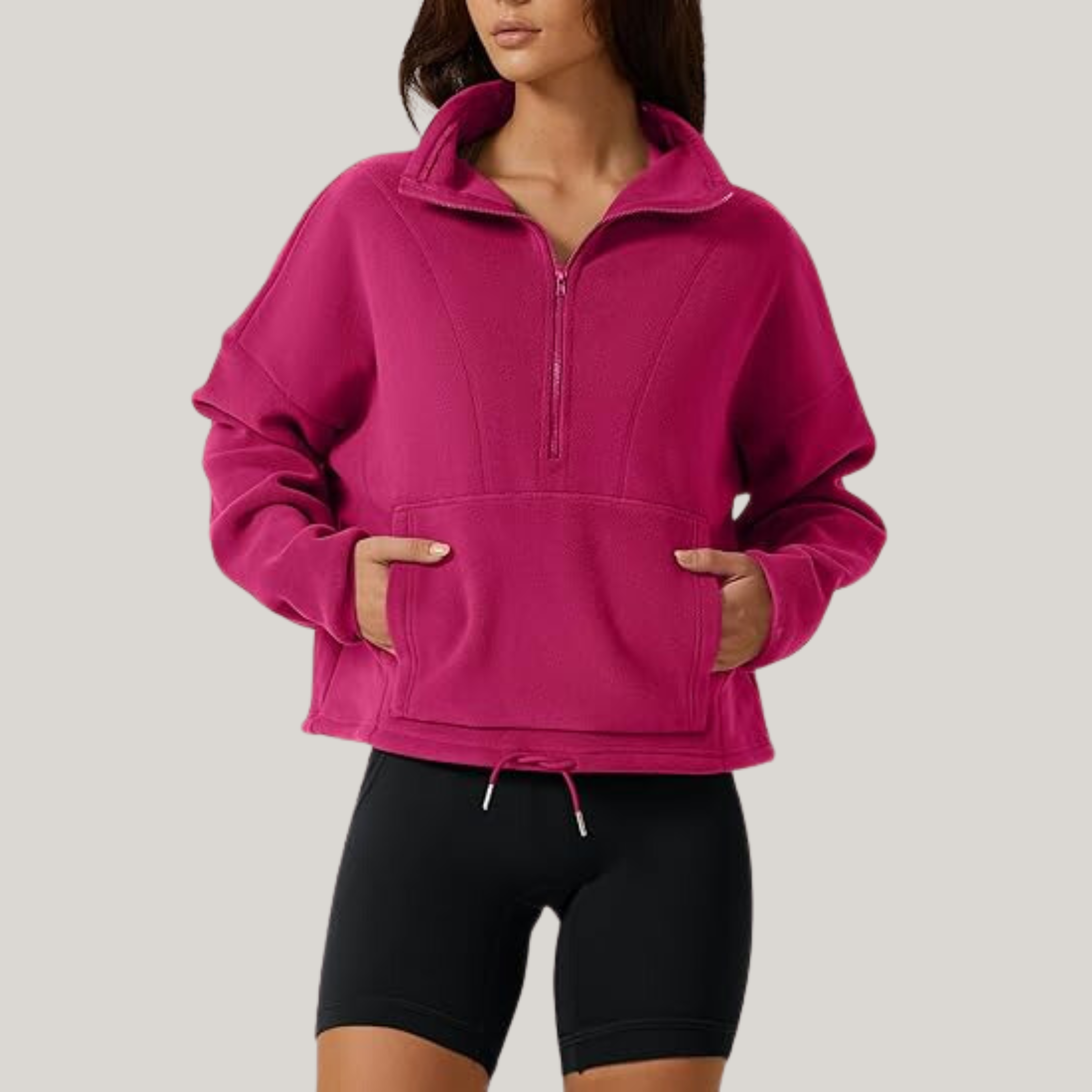 Sweat Polaire Zippé | Oversize & Confort | Style Sport & Cosy