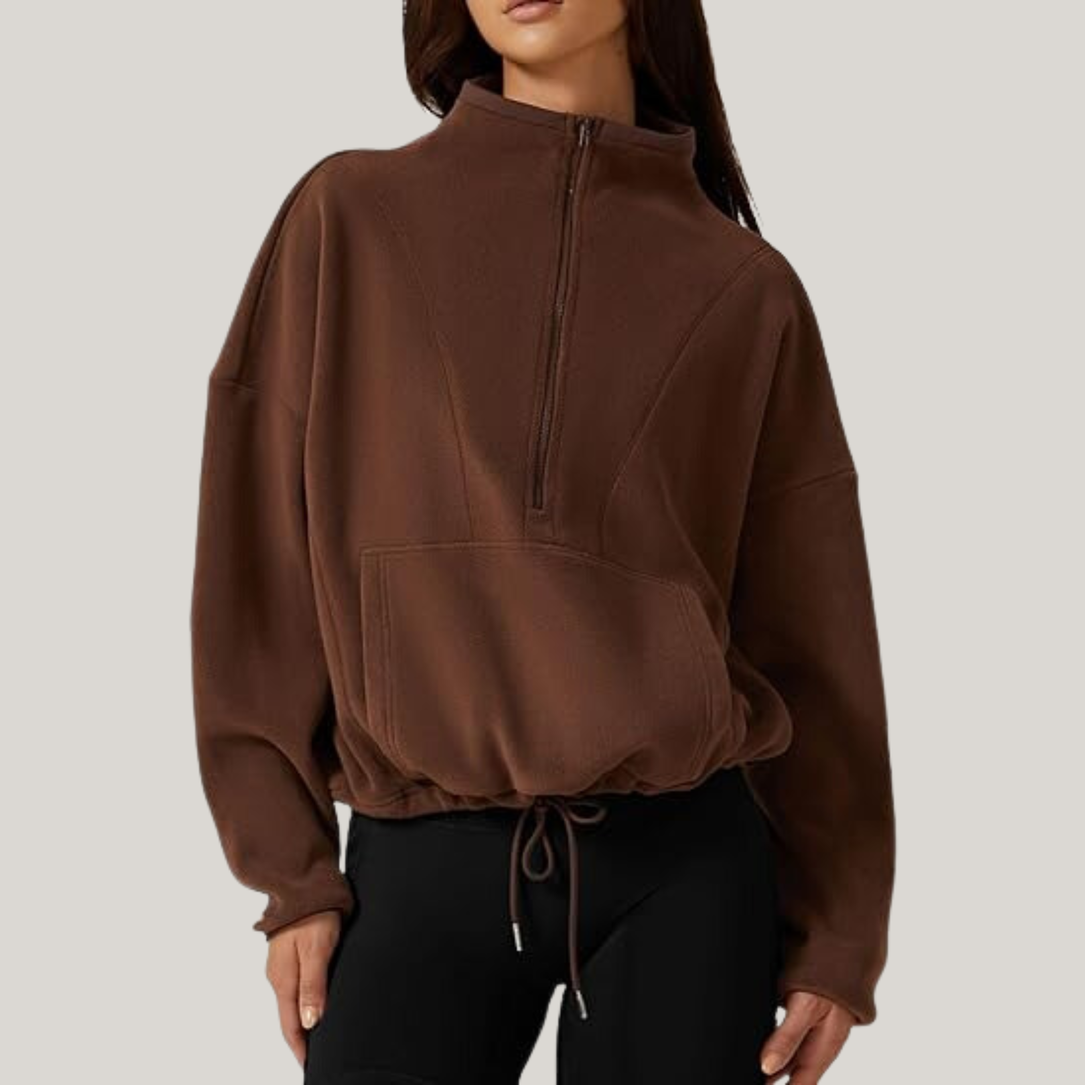 Sweat Polaire Zippé | Oversize & Confort | Style Sport & Cosy