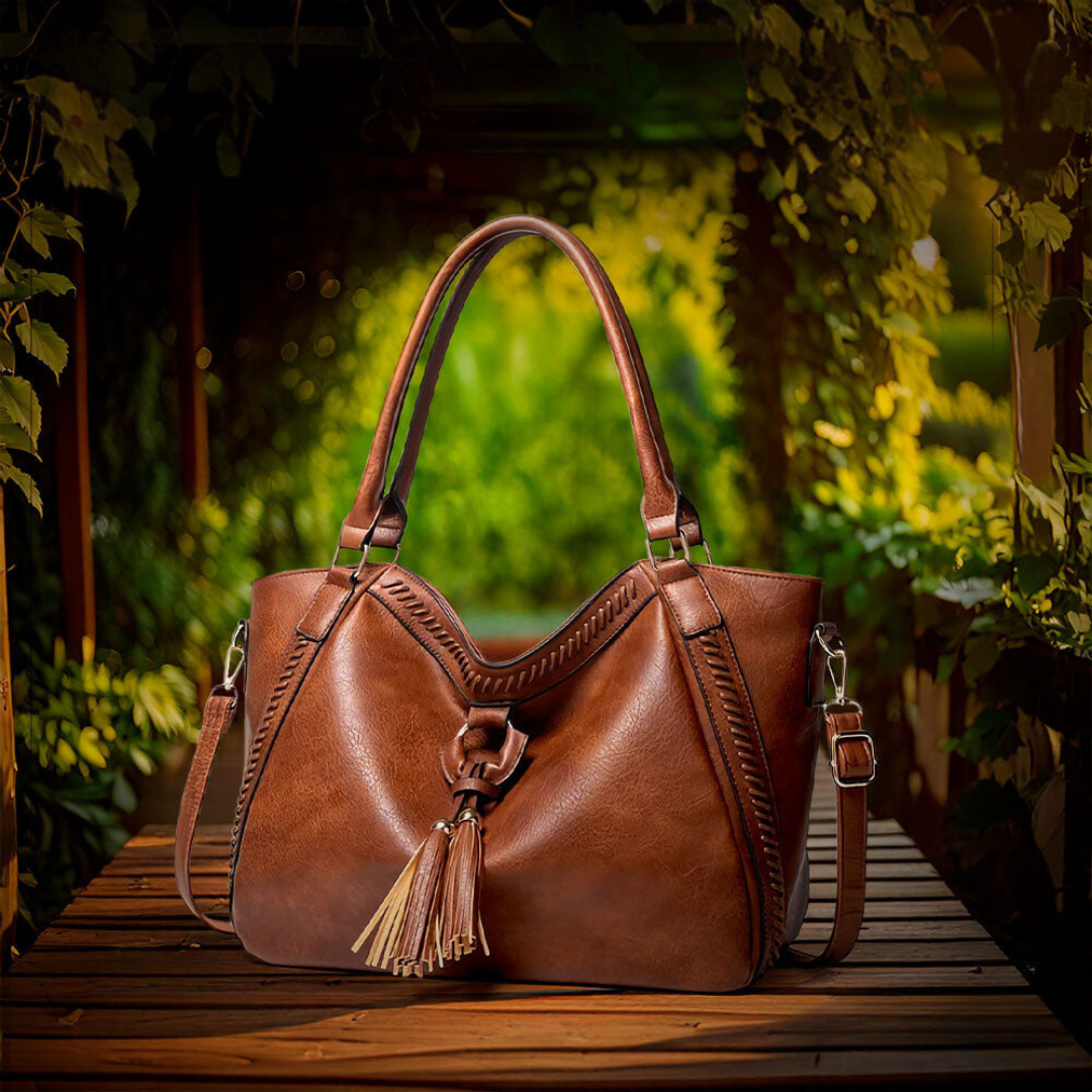 Sac Hobo avec Pampilles | Style Bohème et Espace Optimal