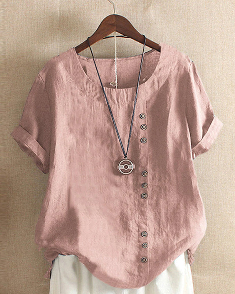 Blouse en Lin Boutonnée | Lin | Légère et Naturelle