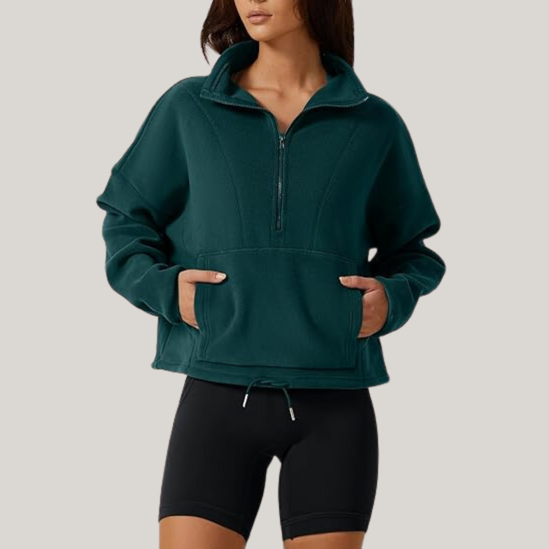 Sweat Polaire Zippé | Oversize & Confort | Style Sport & Cosy