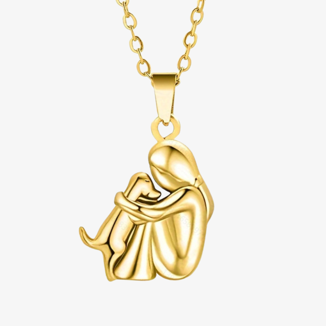 Marie | Collier avec pendentif chien