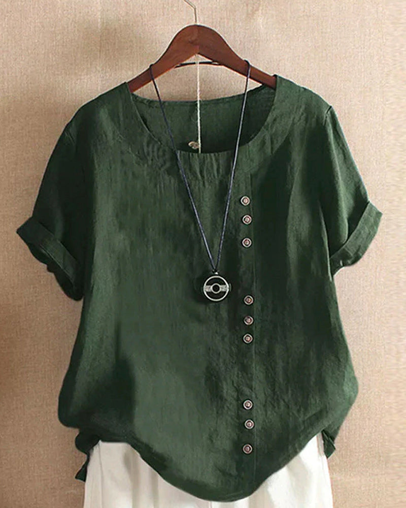 Blouse en Lin Boutonnée | Lin | Légère et Naturelle
