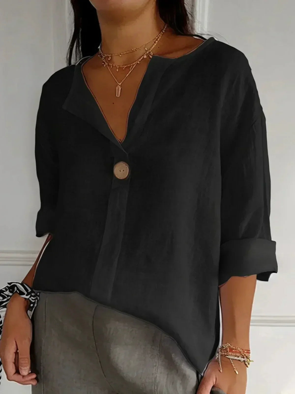 Blouse Femme en Lin | Confortable | Légère & Élégante