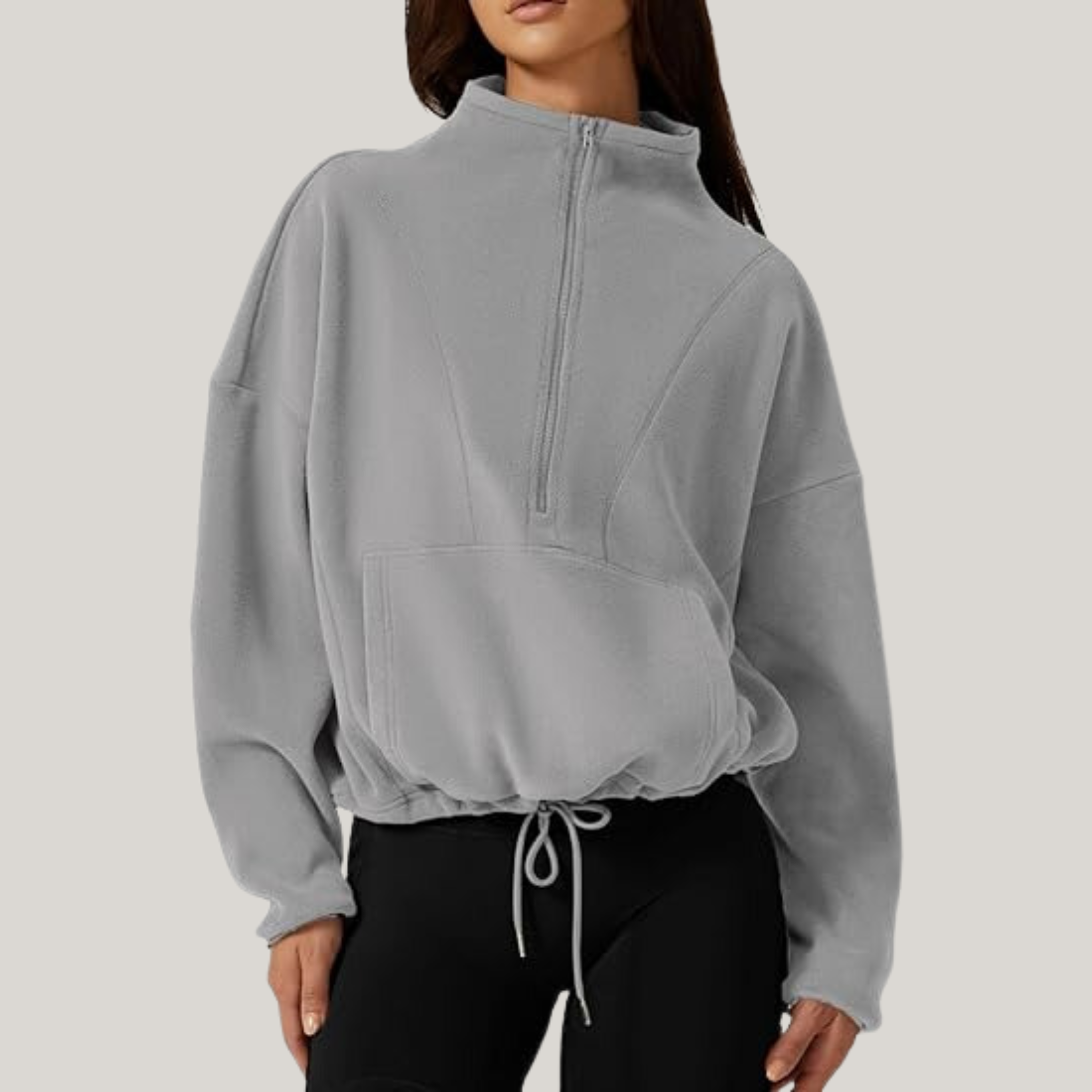 Sweat Polaire Zippé | Oversize & Confort | Style Sport & Cosy