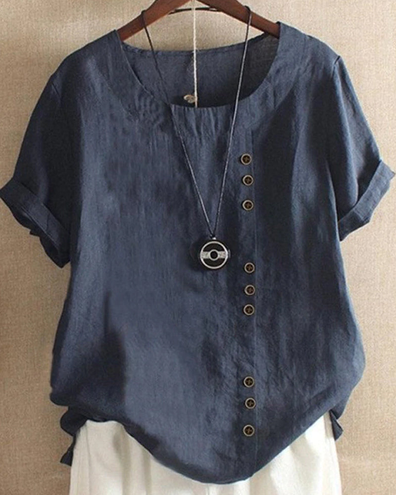 Blouse en Lin Boutonnée | Lin | Légère et Naturelle