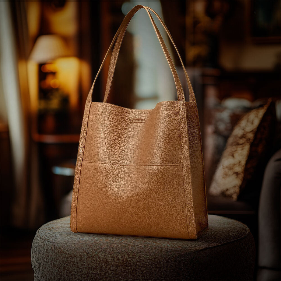 Sac Cabas Similicuir | Élégance Minimaliste et Format Spacieux