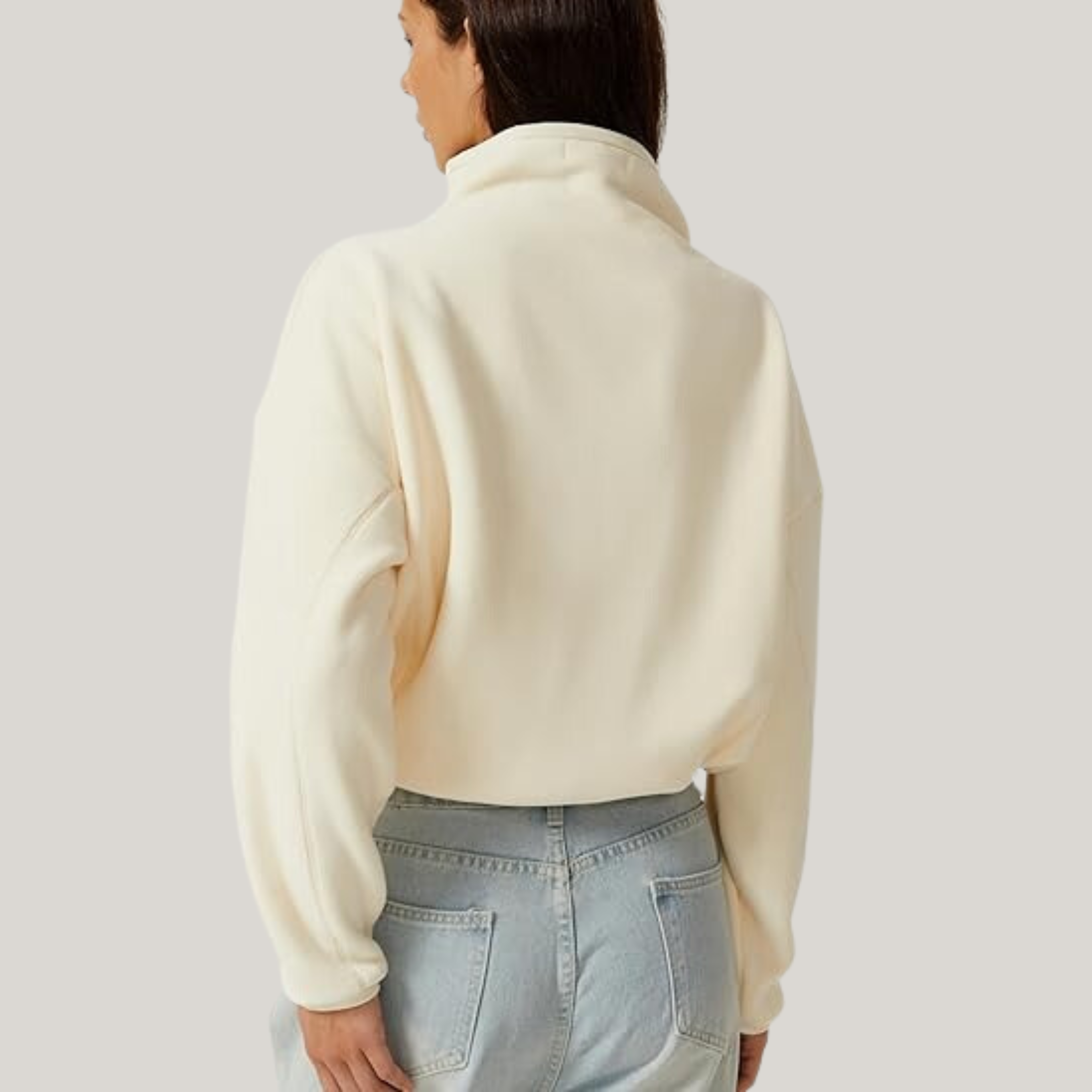 Sweat Polaire Zippé | Oversize & Confort | Style Sport & Cosy