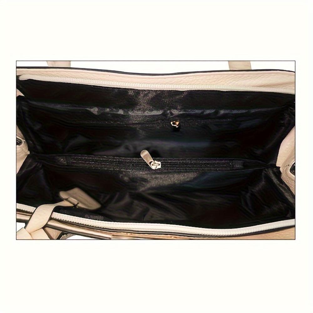Sac Cabas Élégant en Simili Cuir | Chic et Polyvalent