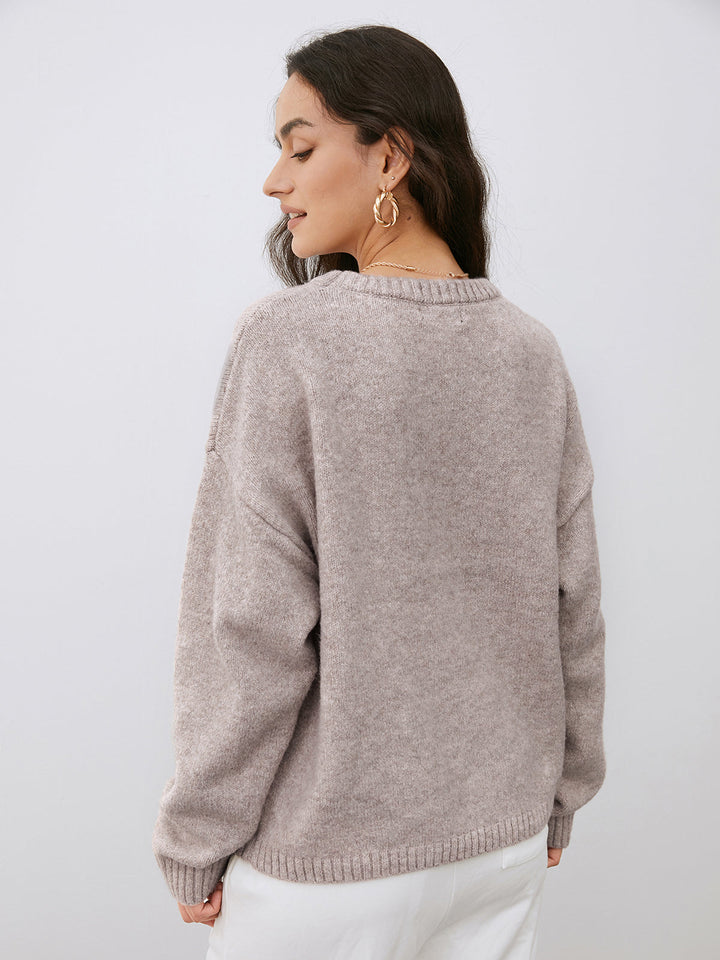 Pull en Maille | Doux & Confortable | Style Intemporel