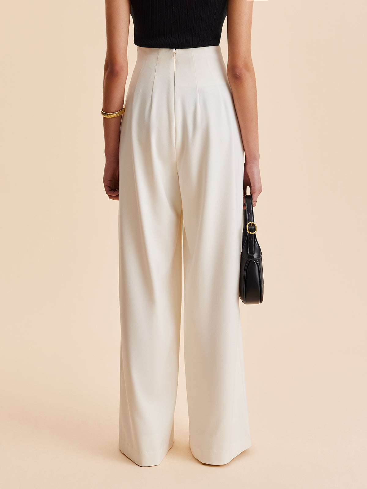 Pantalon Palazzo Signature | Élancé et Raffiné