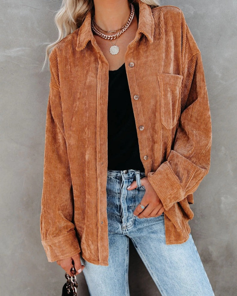 Chemise oversize  | Coton | Look Décontracté et Vintage