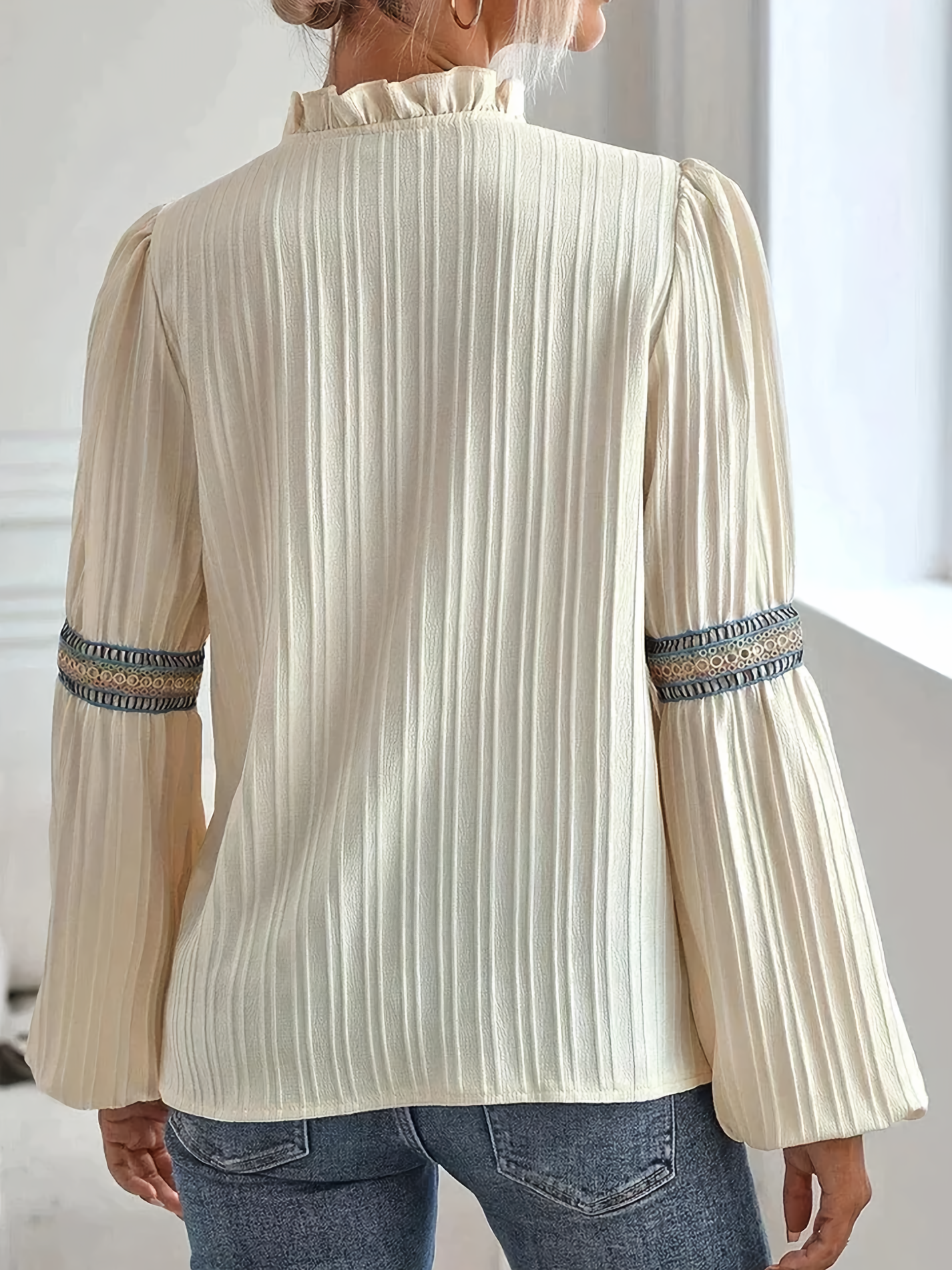 Élégance Bohème Blouse | Raffinée et Moderne