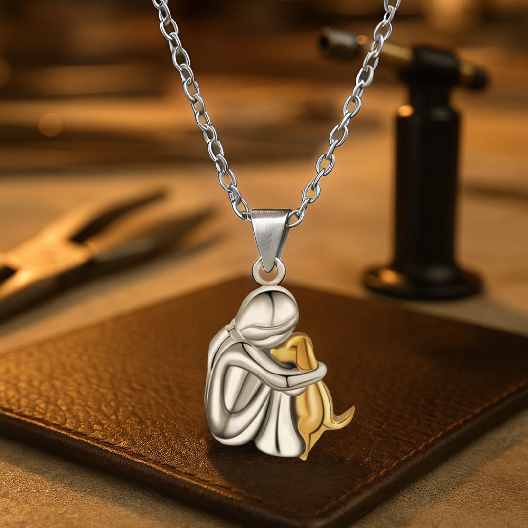 Marie | Collier avec pendentif chien
