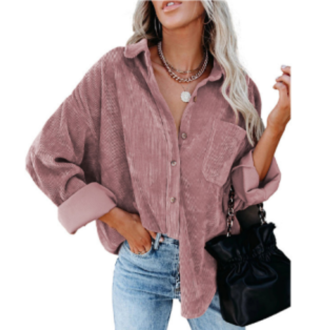 Chemise oversize  | Coton | Look Décontracté et Vintage