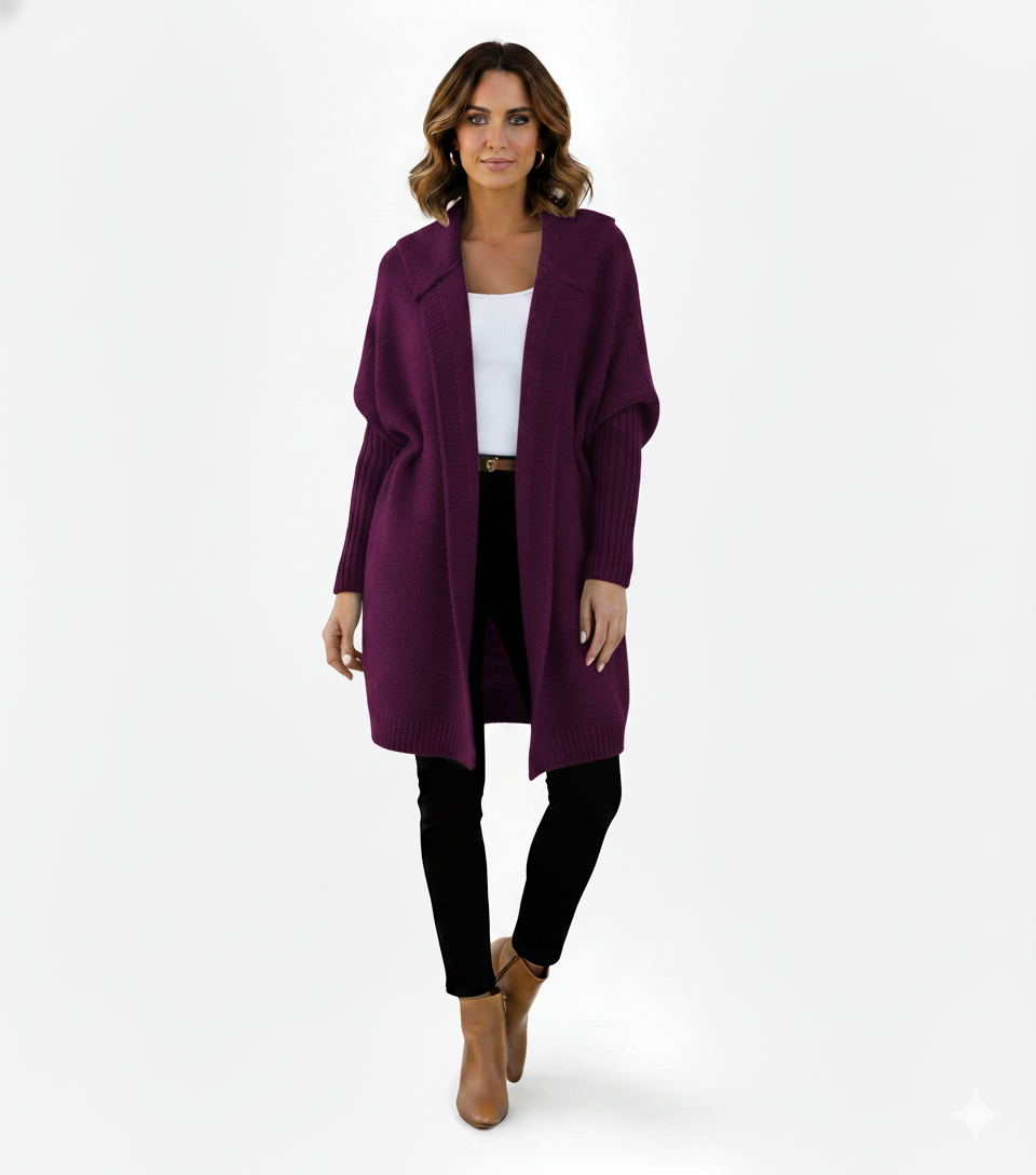L'Élise | Cardigan Oversize et Confortable