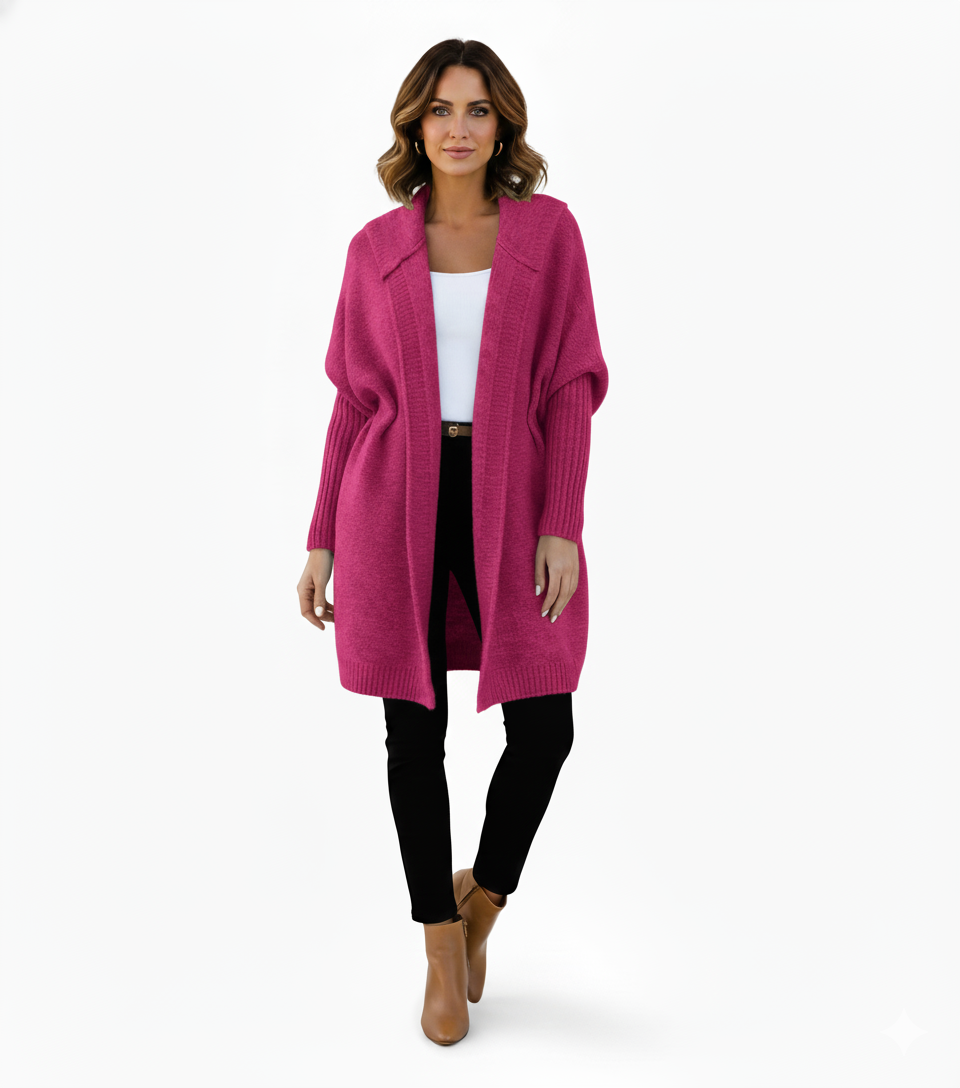L'Élise | Cardigan Oversize et Confortable
