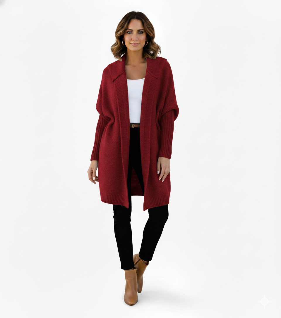 L'Élise | Cardigan Oversize et Confortable