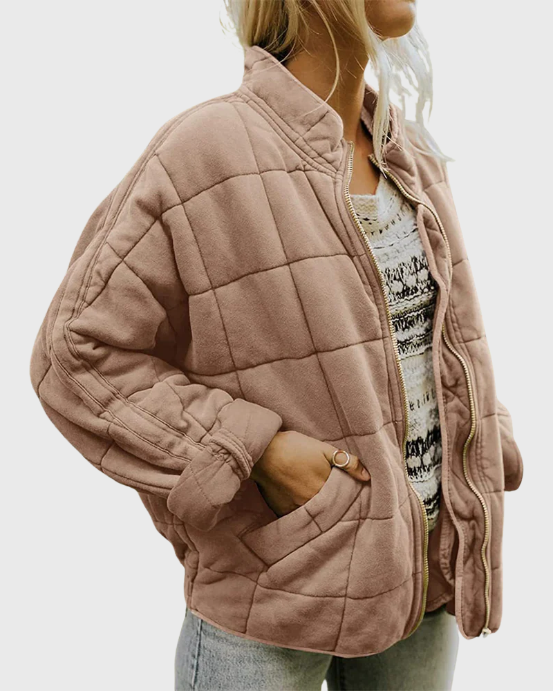 Léonie | Élégante Doudoune Femme Matelassée pour Un Style Décontracté