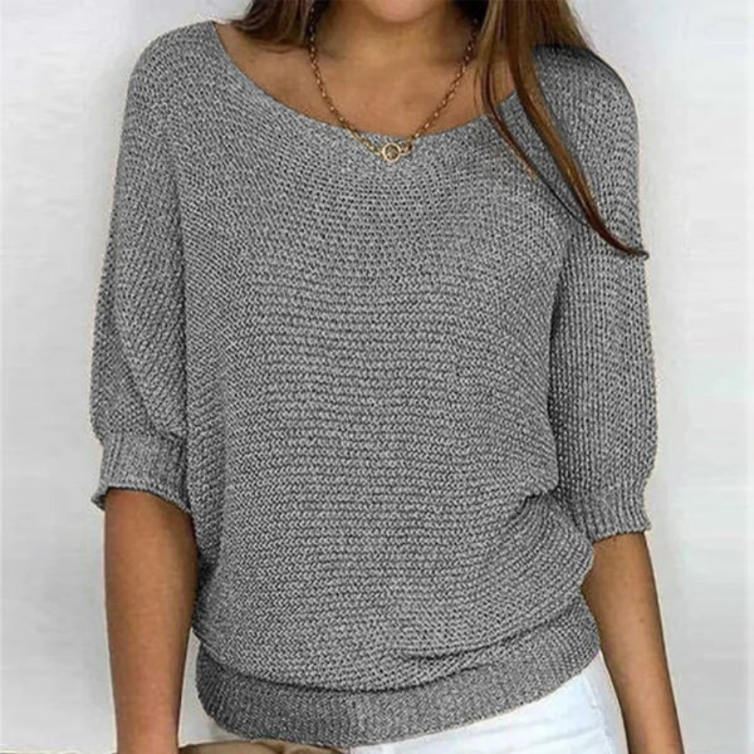 Pull Manches Chauve-Souris | Léger & Élégant | Coupe Décontractée