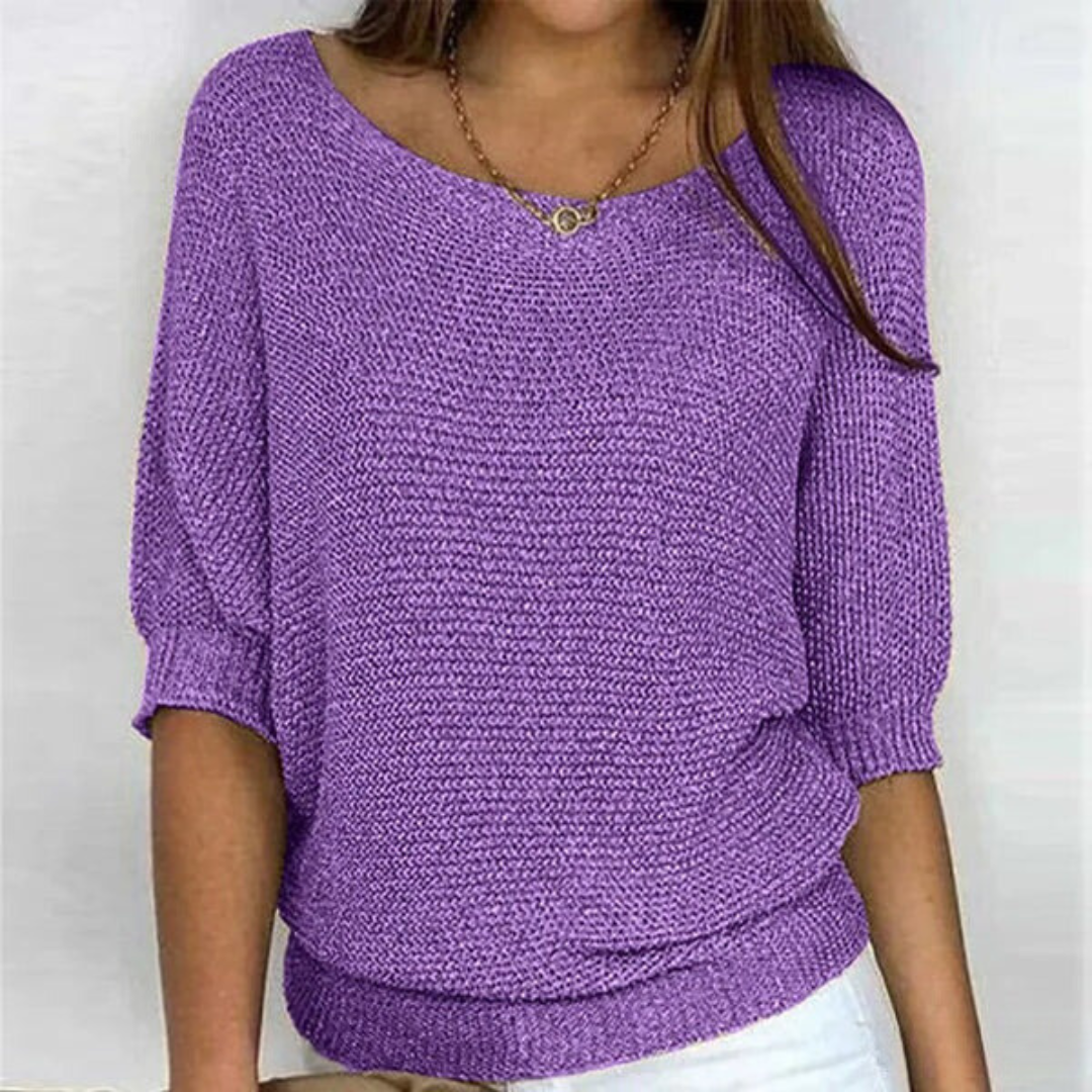 Pull Manches Chauve-Souris | Léger & Élégant | Coupe Décontractée