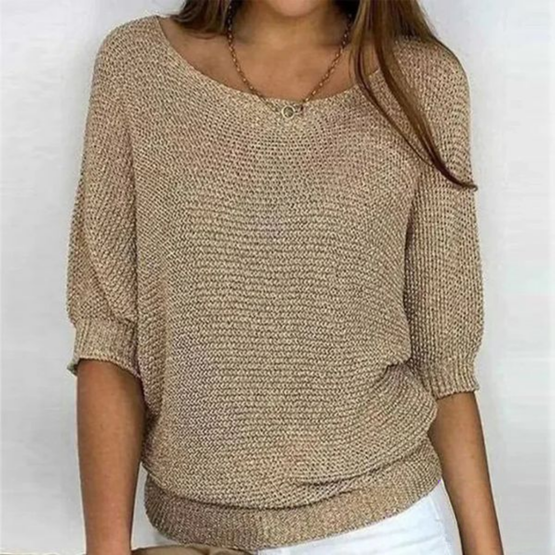 Pull Manches Chauve-Souris | Léger & Élégant | Coupe Décontractée