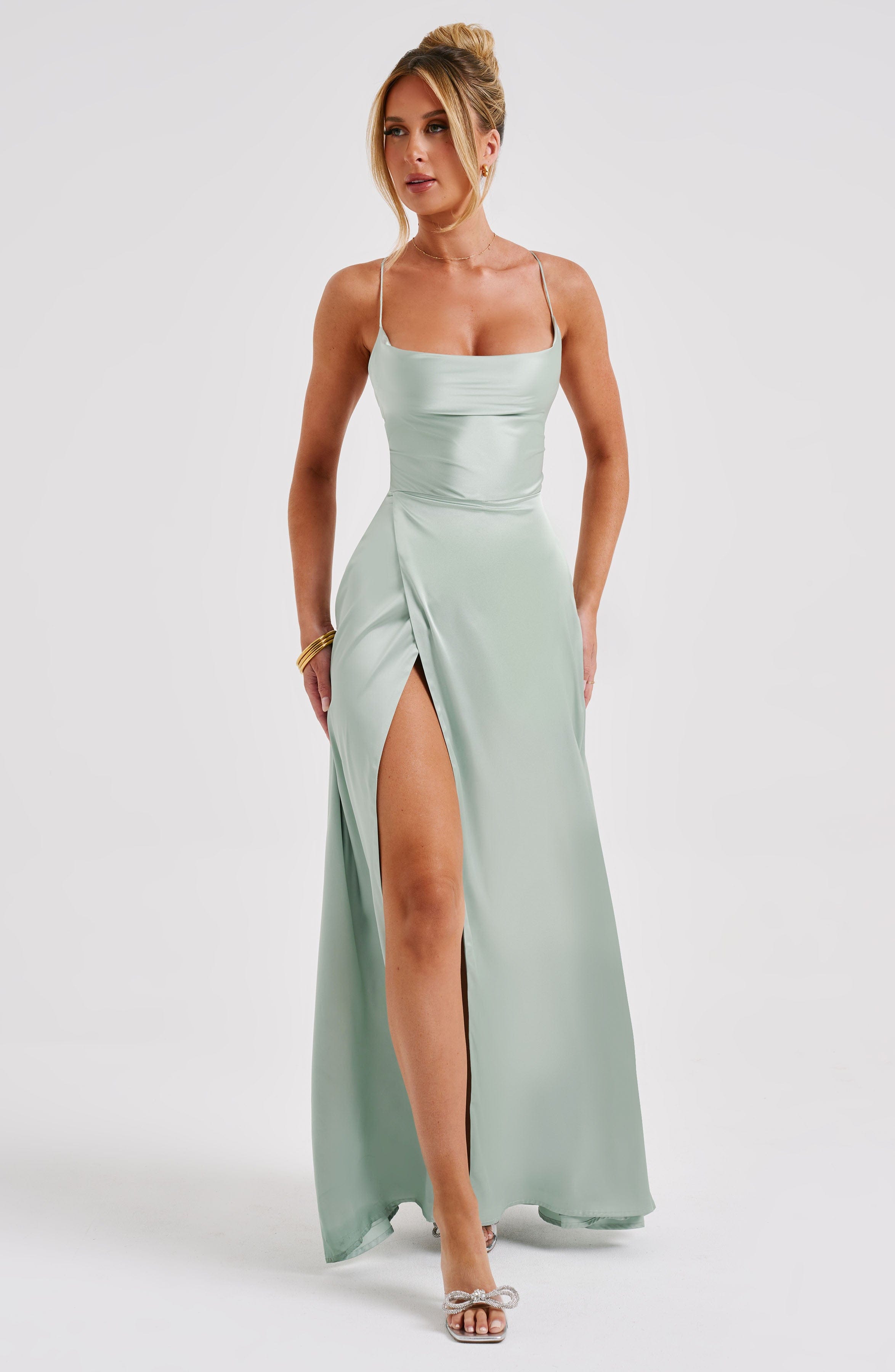 Robe Longue Moulante | Élégante & Sophistiquée | Épaules Dénudées