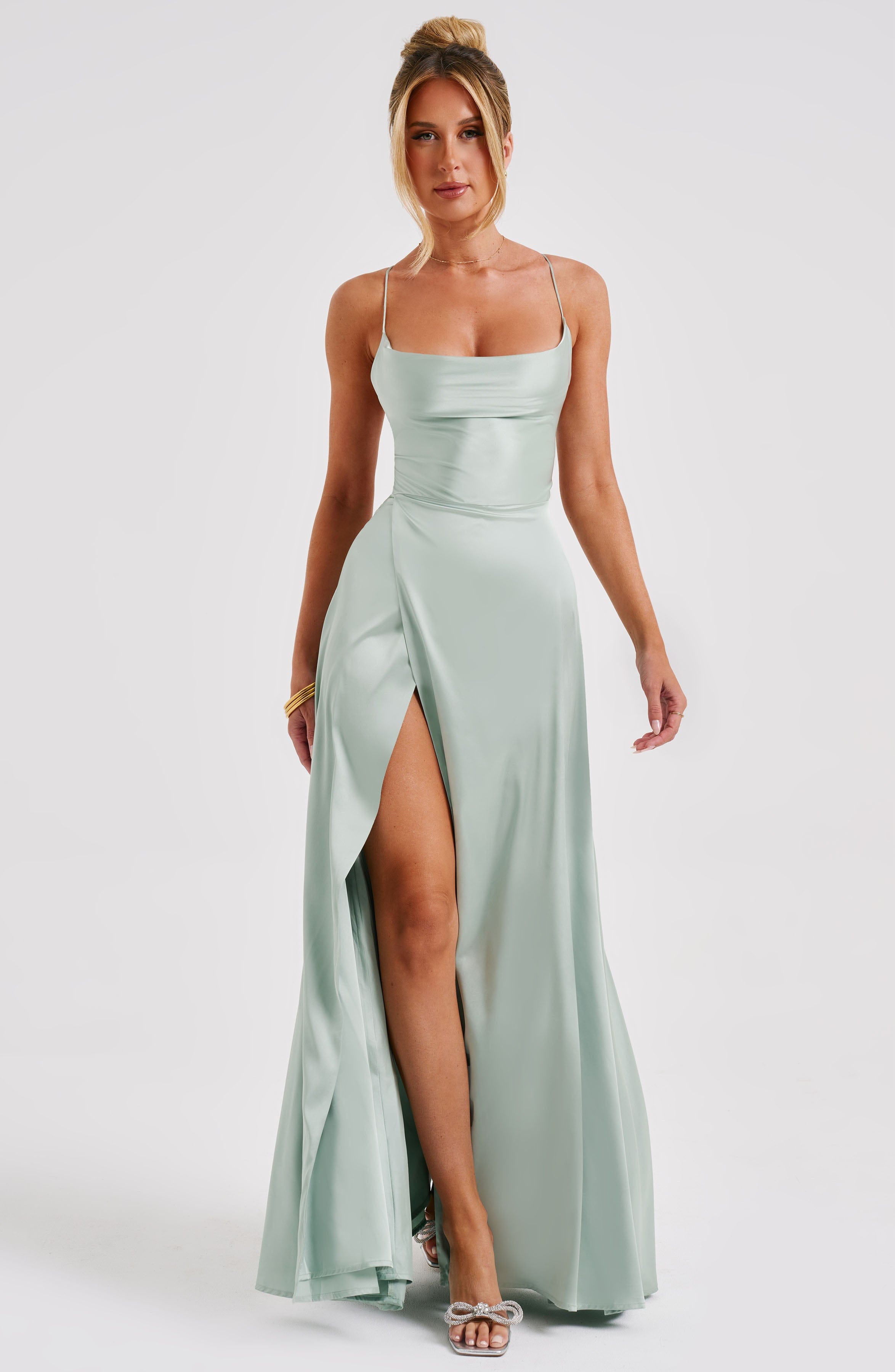 Robe Longue Moulante | Élégante & Sophistiquée | Épaules Dénudées