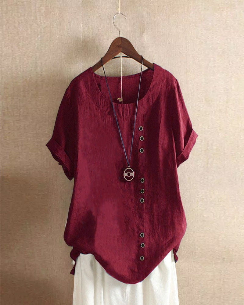 Blouse en Lin Boutonnée | Lin | Légère et Naturelle