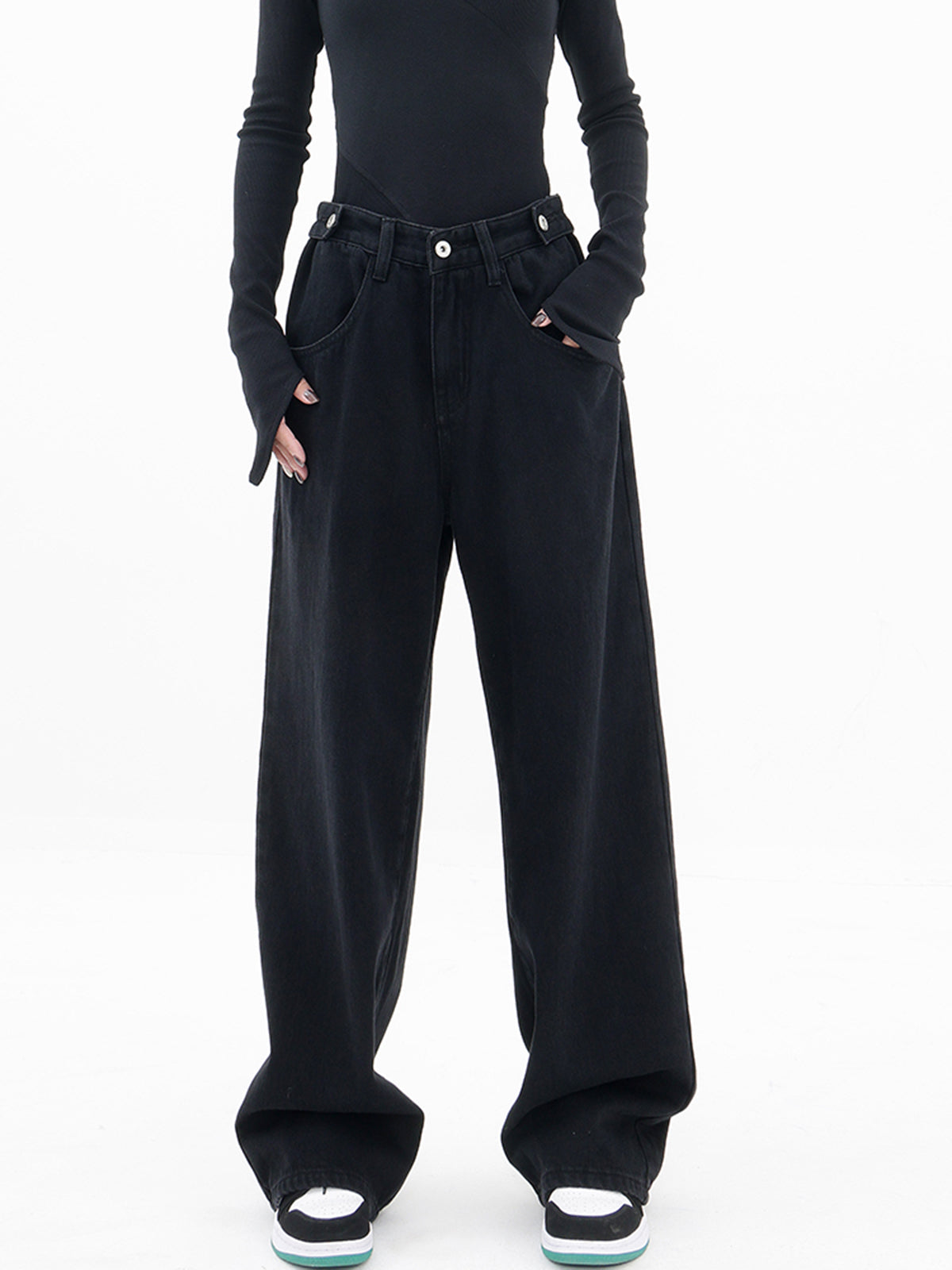 Pantalon Large | Taille Haute Oversize | Style Street et Confort
