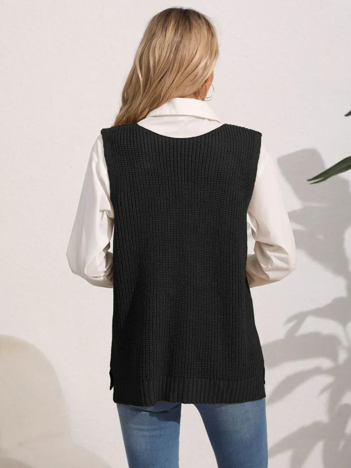 Gilet en Maille | Sans Manches | Stylé & Confortable