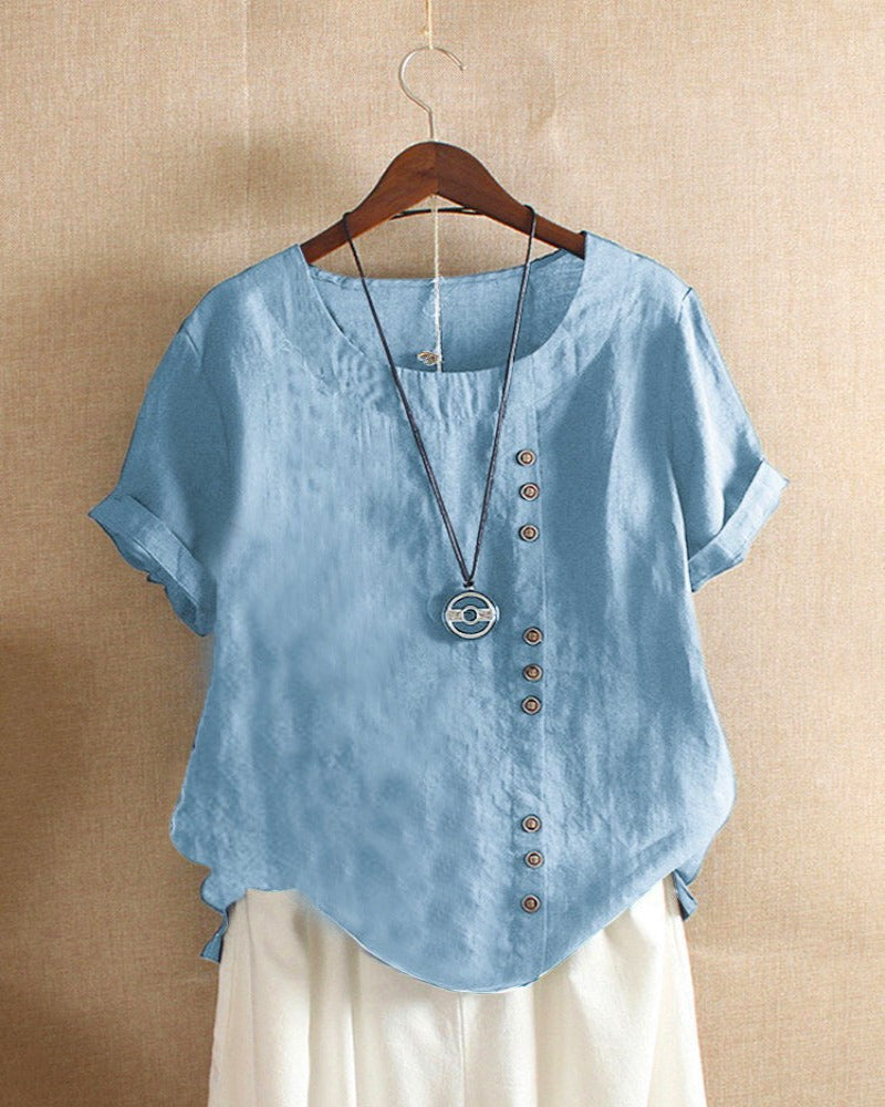 Blouse en Lin Boutonnée | Lin | Légère et Naturelle