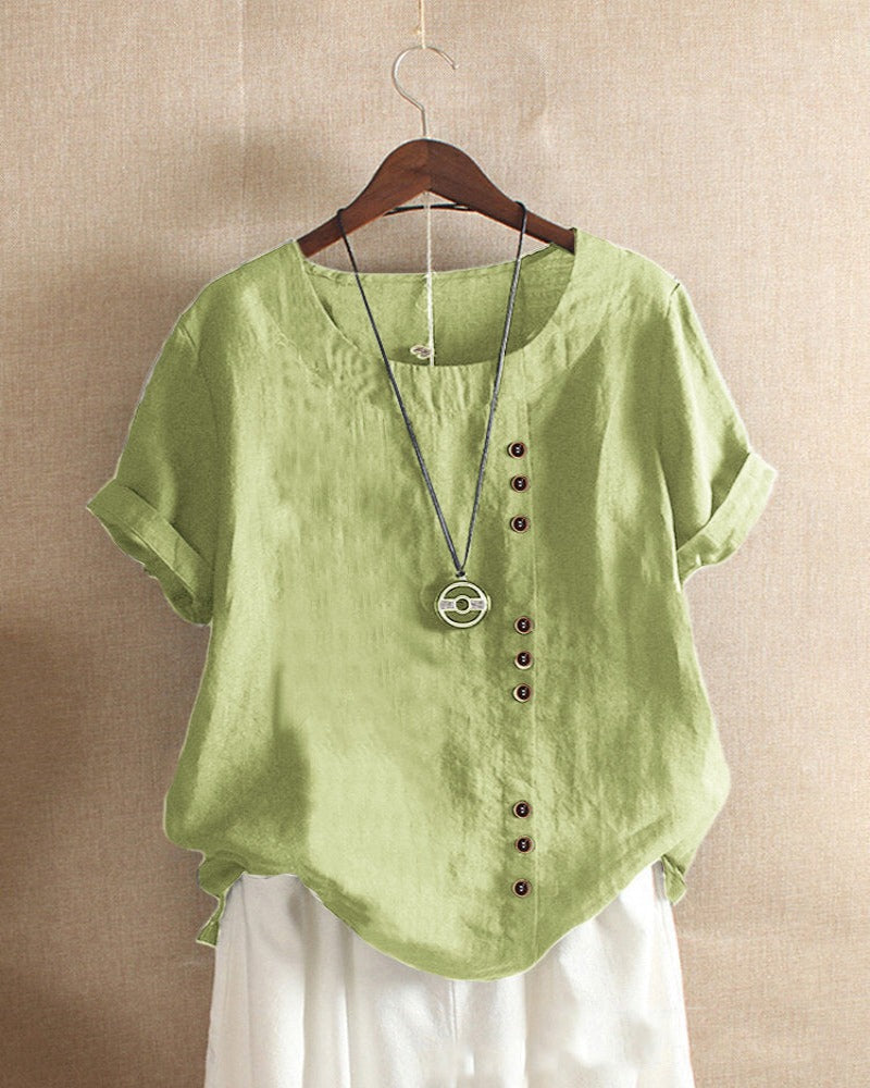 Blouse en Lin Boutonnée | Lin | Légère et Naturelle