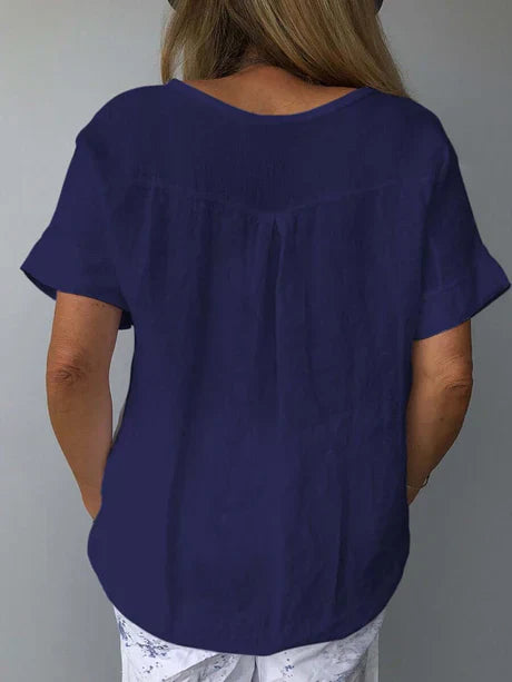 T-shirt en Lin | Lin Naturel | Confort Léger et Élégance Décontractée