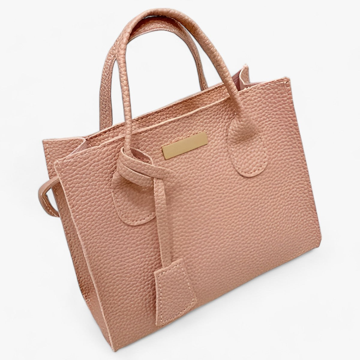 Sac Cabas Effet Croco | Élégance Structurée | Simili Cuir