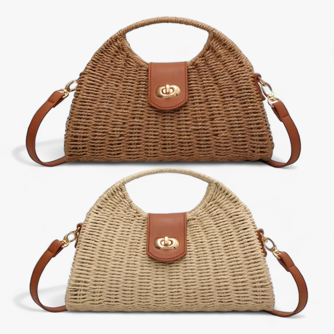 Sac à Main en Rotin | Chic Bohème | Indispensable Été