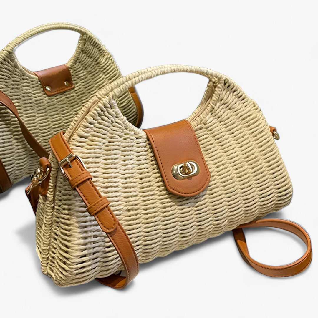 Sac à Main en Rotin | Chic Bohème | Indispensable Été