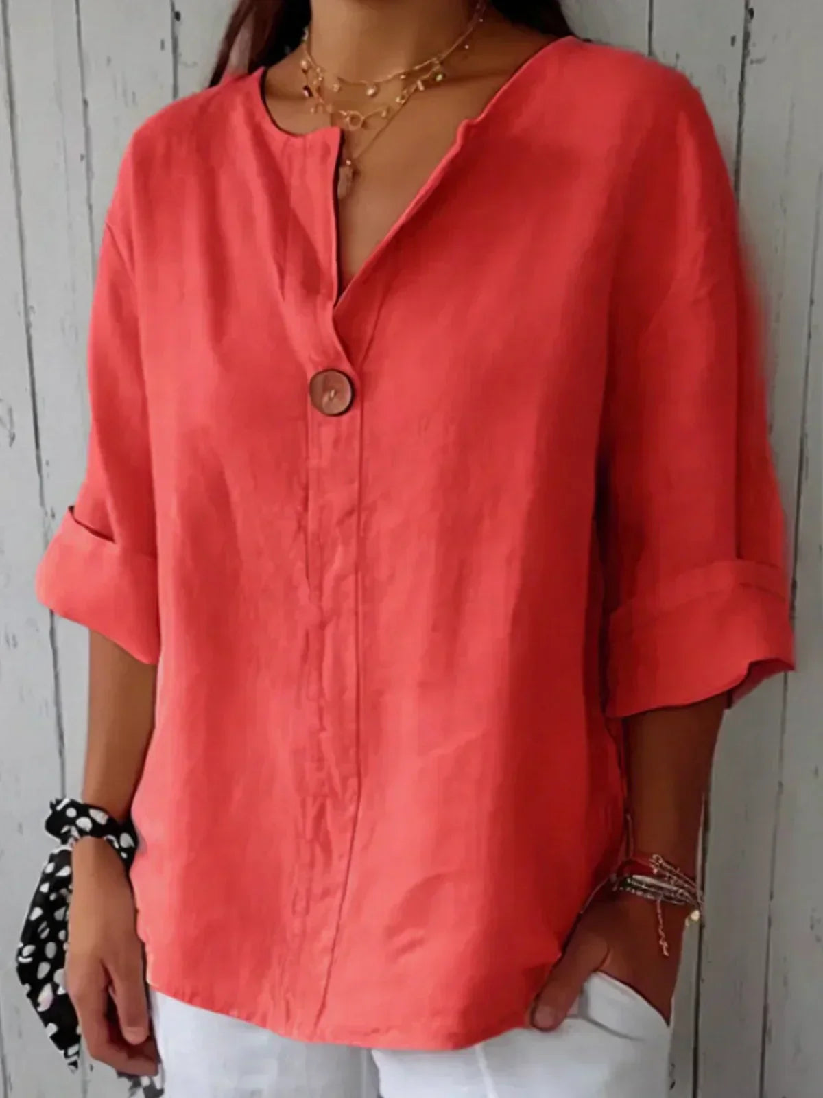 Blouse Femme en Lin | Confortable | Légère & Élégante