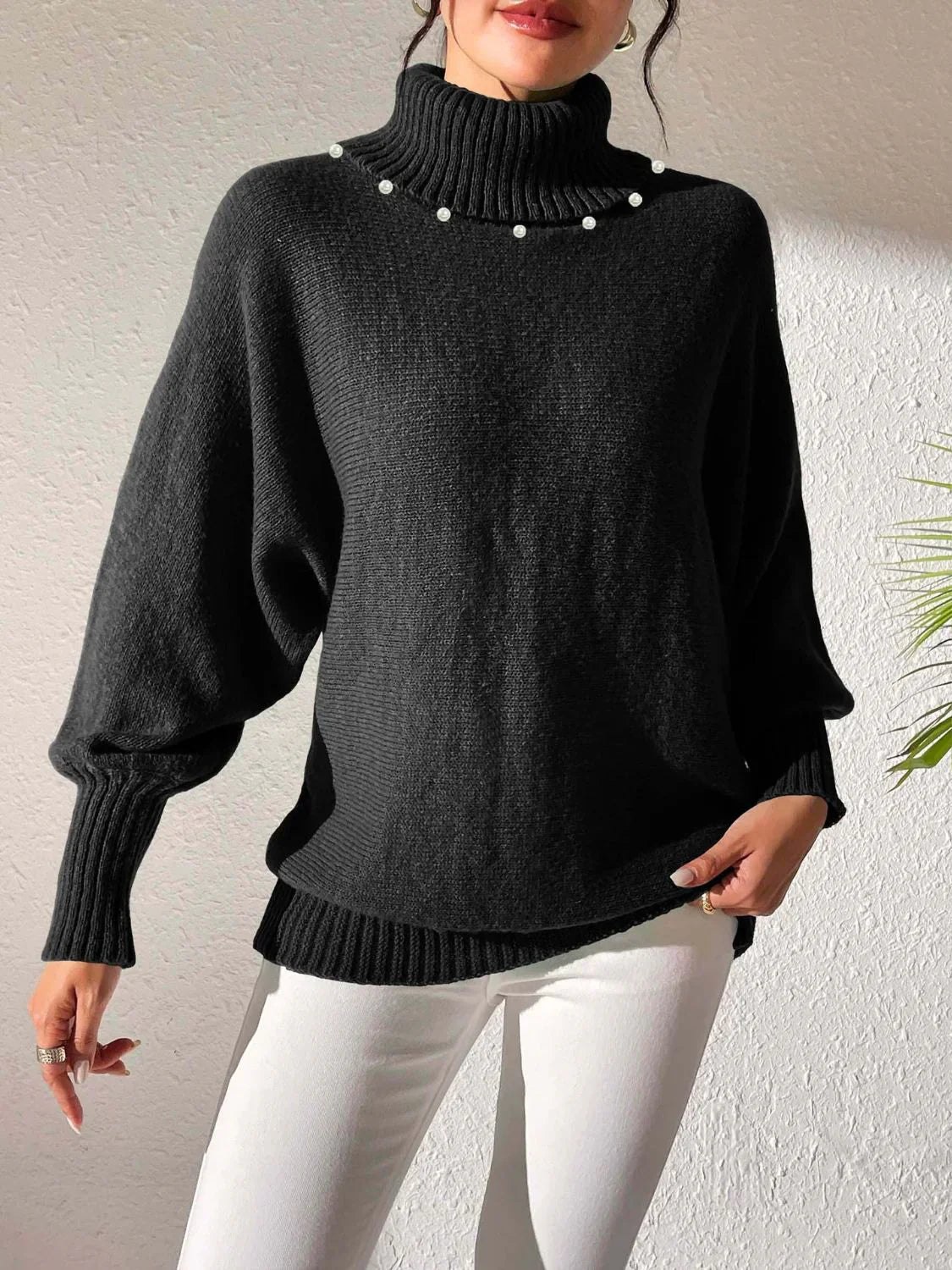 Pull Col Roulé | Maille Douce | Élégance & Chaleur