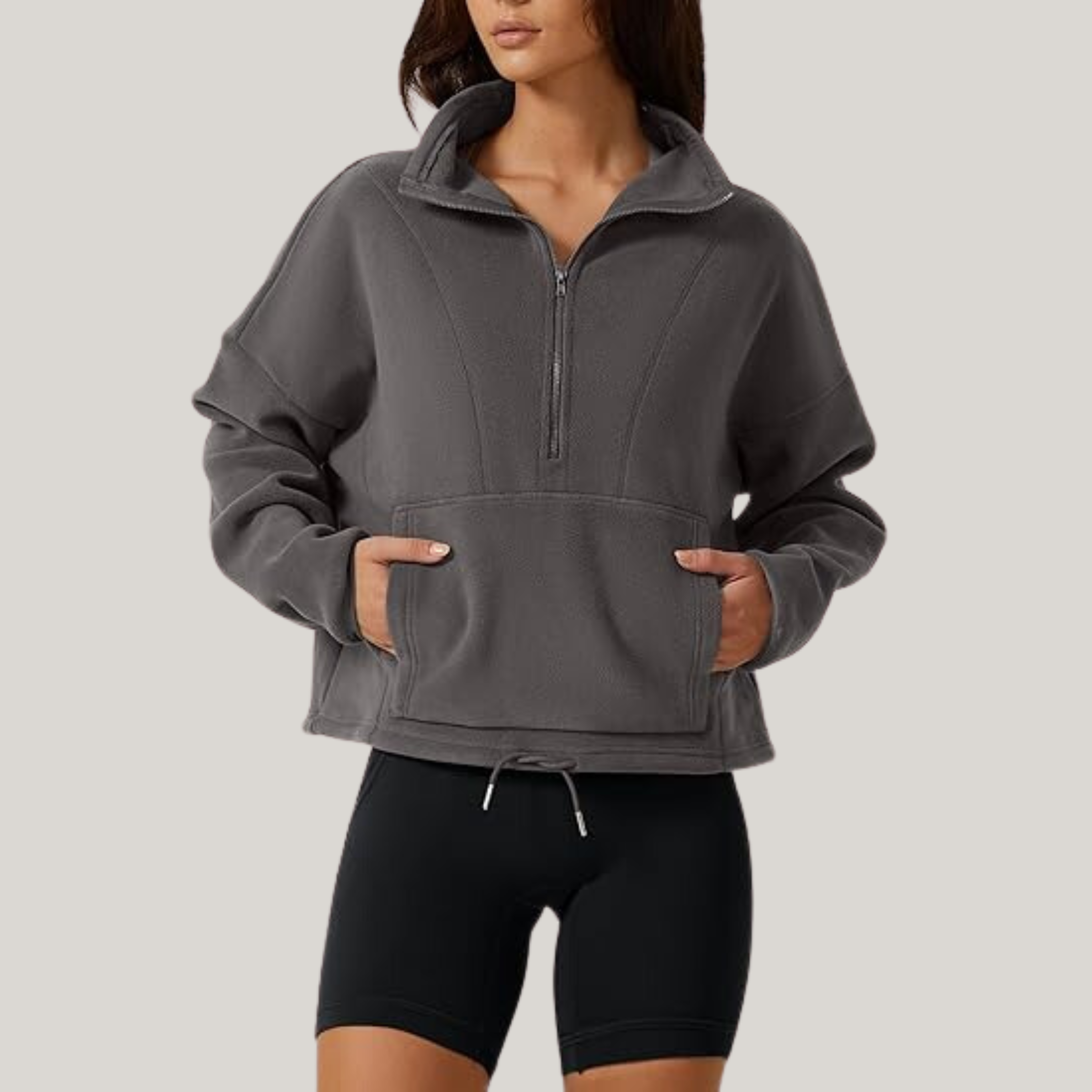 Sweat Polaire Zippé | Oversize & Confort | Style Sport & Cosy