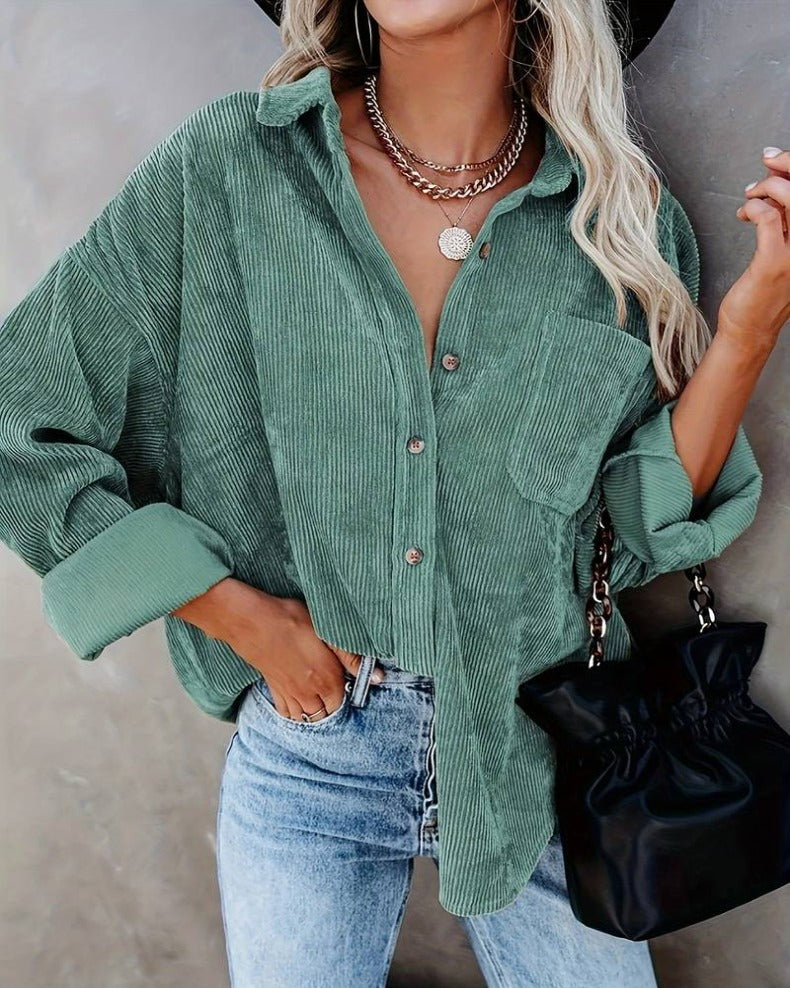 Chemise oversize  | Coton | Look Décontracté et Vintage