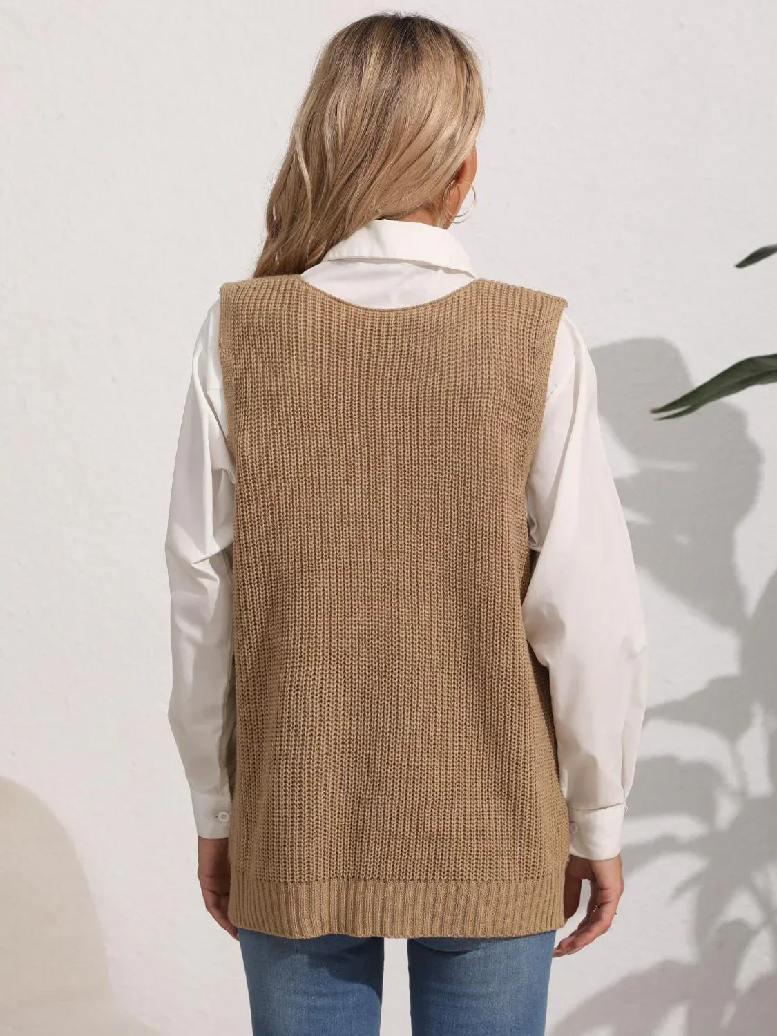 Gilet en Maille | Sans Manches | Stylé & Confortable