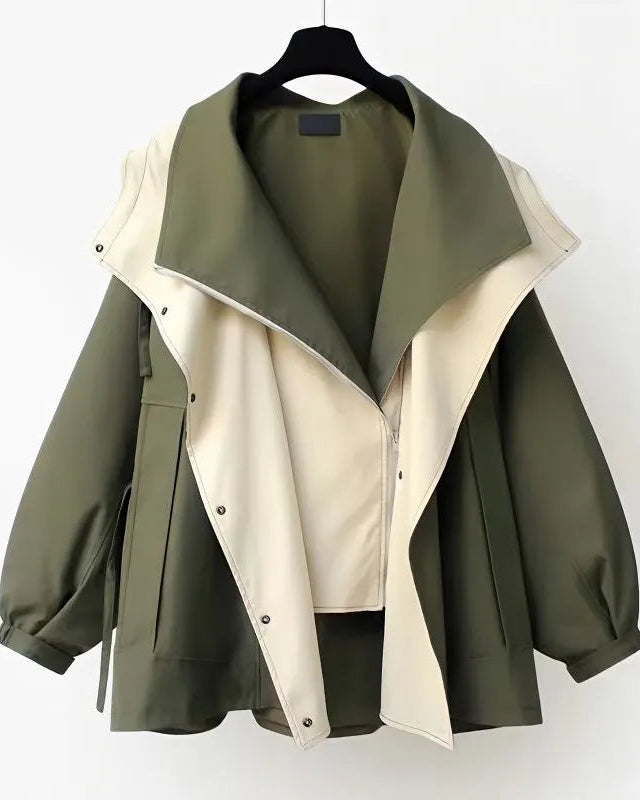Énora | Élégante Veste Coupe-Vent Impermeable Pour Femmes