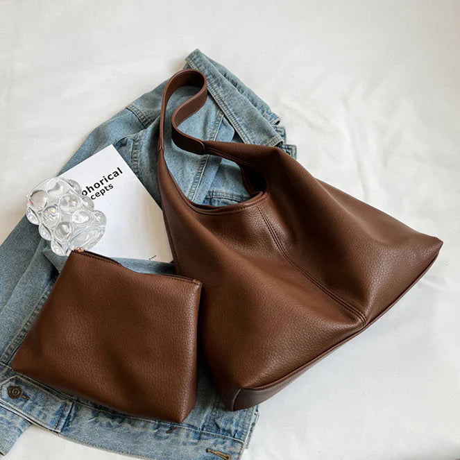 Charlotte | Sac Hobo Élégant | Simplicité Chic | Grand Format Pratique