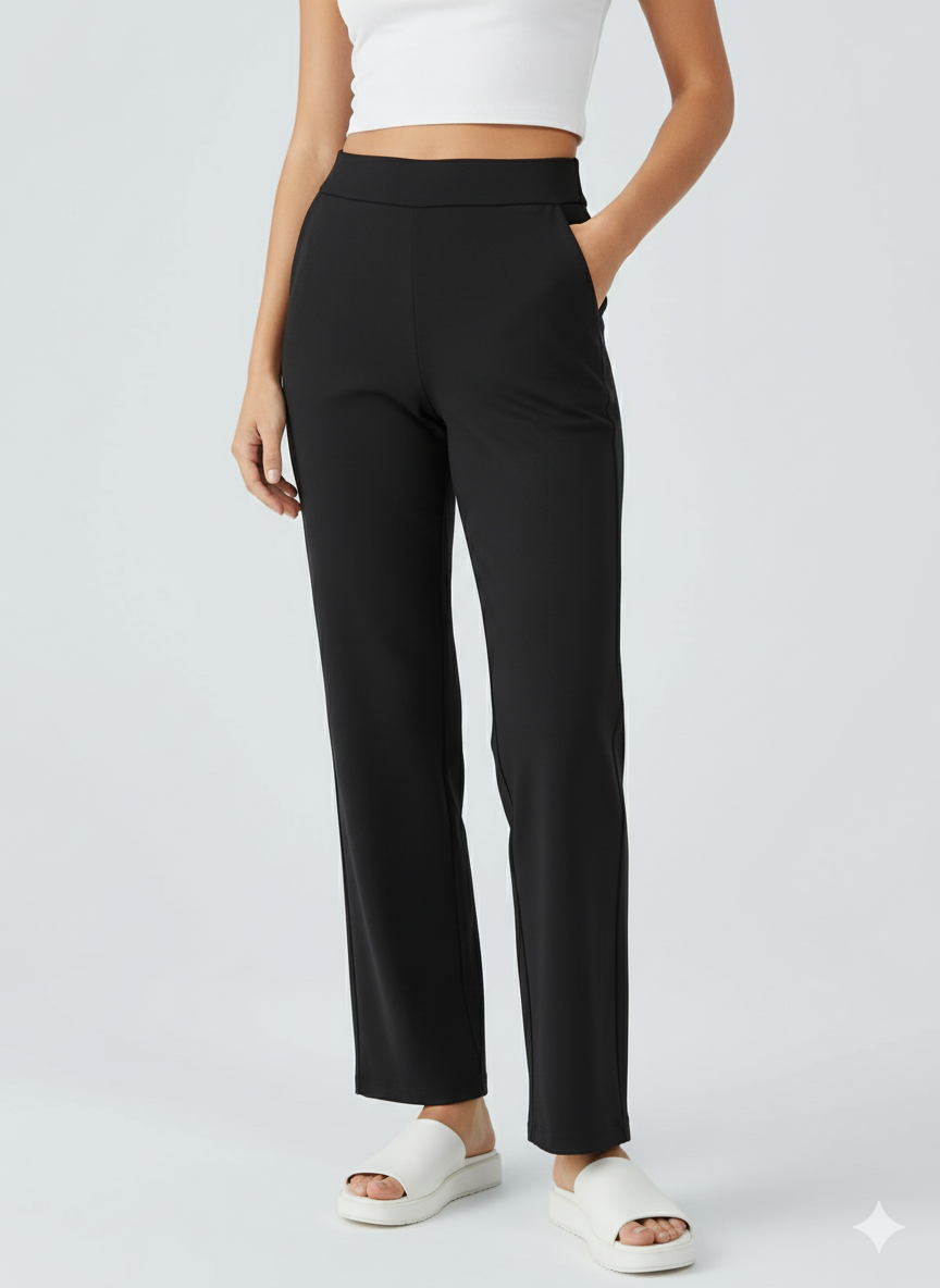 Elisa | Pantalon confortable en matière respirante et élastique