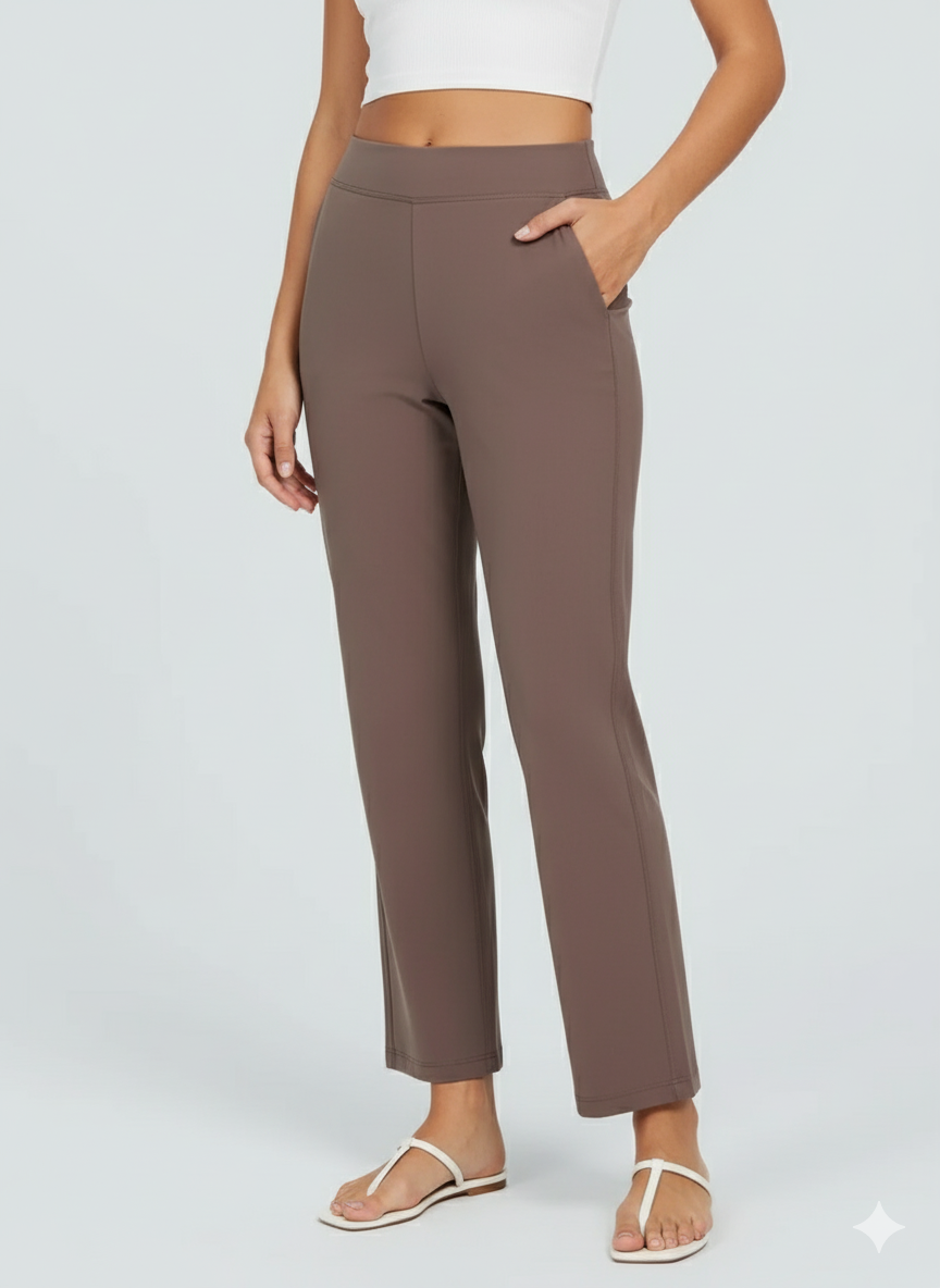 Elisa | Pantalon confortable en matière respirante et élastique