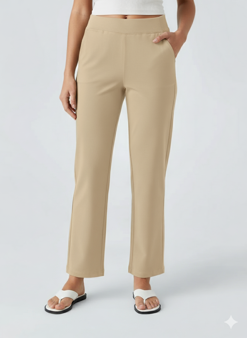Elisa | Pantalon confortable en matière respirante et élastique