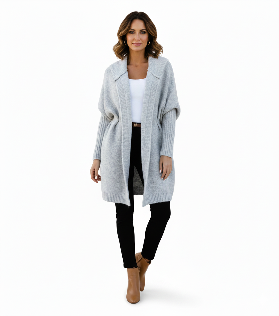 L'Élise | Cardigan Oversize et Confortable